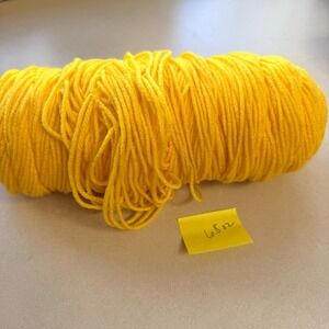Red Heart Super Saver Bright Yellow Yarn - Partial 6.8oz - Acrylic 4 Medium